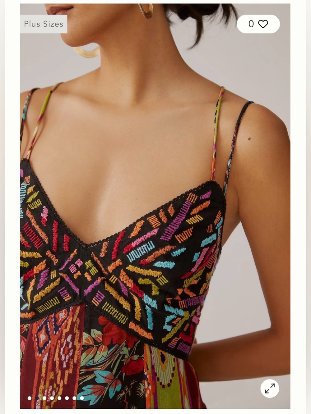 EUC ANTHROPOLOGIE butterfly boho dress size 10/12